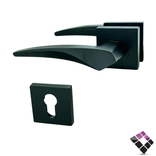 يد كالون المنيوم سكاب SKAB صيني متحرك مفصول لون أسود مطفي رقم A2046M-BLACK