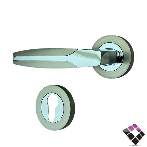 يد كالون زنك ثقيل سكاب SKAB صيني متحرك مفصول لون فضي رقم 103R03-MSN-CP