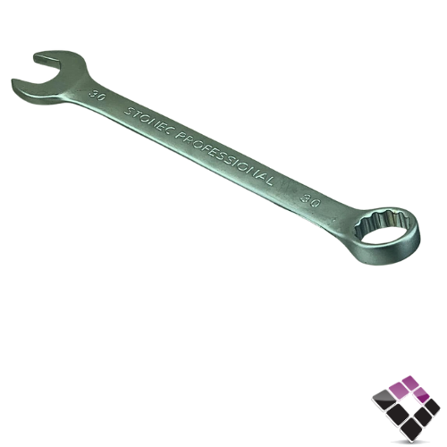 مفتاح مشترك عادي + مختوم كروم ستونيك STONEC مقاس 30 ملم رقم 261-33