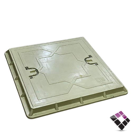 غطاء فيبر لون بيج ثقيل مع شبك حماية Stamina صيني المقاس مع الحلق 80×80