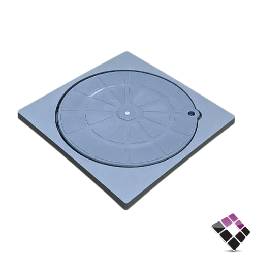 غطاء تفتيش بلاستيك دائري ثقيل AL ROYA اردني لون رمادي 30*30