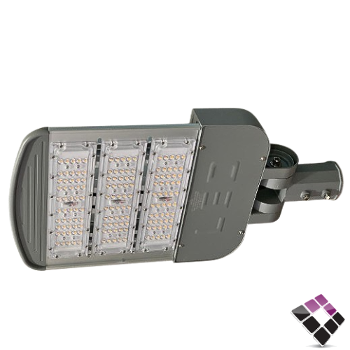 كشاف شارعLED خارجي SMD نقاط Hi PLUS إضاءة 4000K كريمي مع خلية ضوئية 150W رقم