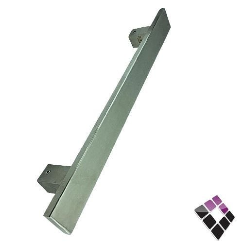 مسكة مقبض باب أستيل 304 طول 60 سم JEWEL جويل صيني لون فضي مطفي رقم SSPH1985-40*10*60-SSS304