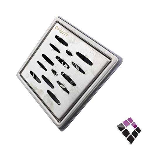 صفاية هجين جرم بلاستيك + شبك استيل + رداد QUALITY صيني مقاس 10CM*10CM رقم Q-6003..