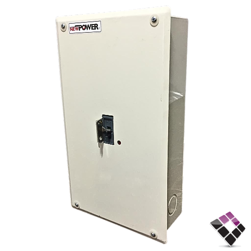 قاطع حساس MCCB نظام أوربي 3 فاز نيو باور NEW POWER ماليزي كامل بالعلبة A100