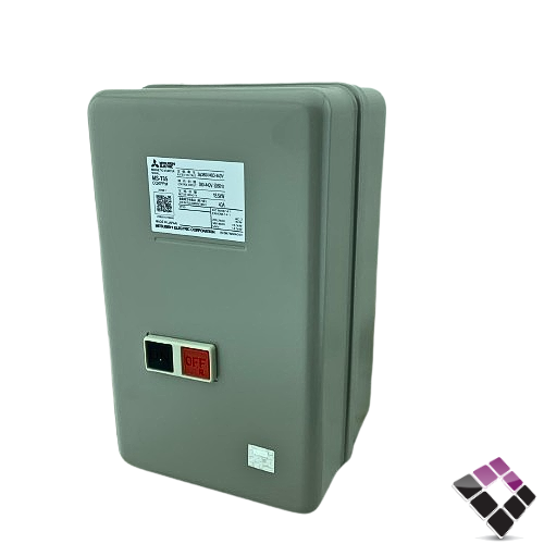 قاطع مع العلبة STARTER مستوبيشي MITSUBISHI ياباني حساس للغطاس MS-T35 CGKPPM /35A-400V