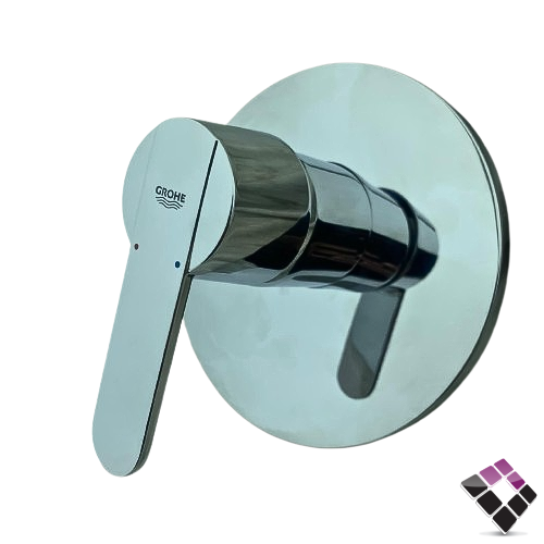 خلاط دش مخفي خط واحد قروهي GROHE اتومتك قلب نحاس + مسكة كامل الماني موديل GET  ***