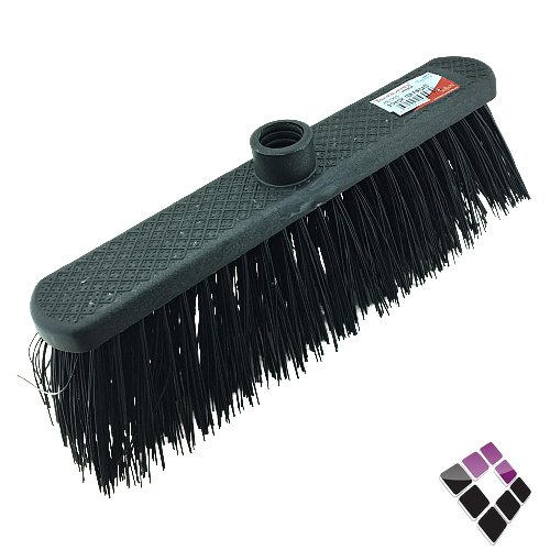 مكنسة شعر أسود خشن TANRIVEROI تركي 27 سم × 8 سم بدون عصا