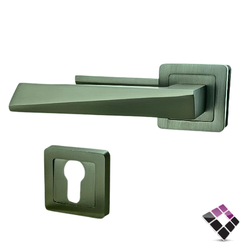 يد كالون المنيوم سكاب SKAB صيني متحرك مفصول لون فضي مطفي رقم A2048M-SN