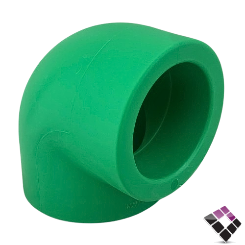 كوع زاوية سعودي  اخضر 63ملي  2"  عسك *** ASK و RAK