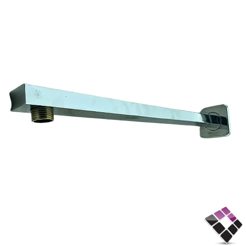 ماسورة مربعة طاسة خلاط دش دفن مخفي جداري لون كروم ORISA صيني صباب قصير طول 60CM رقم AL-5150