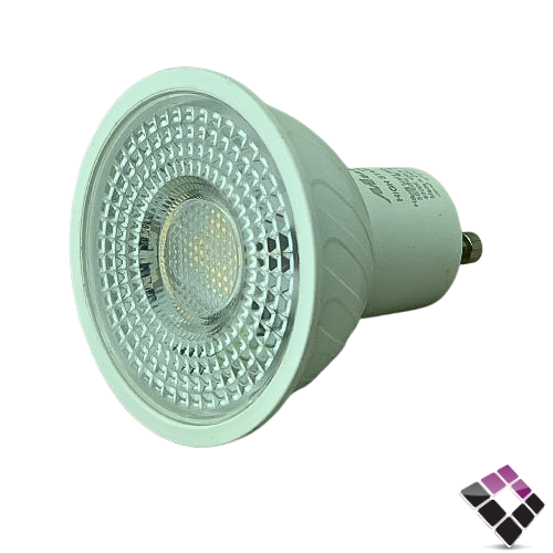 لمبة LED سبوت برم GU10 ضاءة SMD لون 6500Kأبيض HIGH STARS صيني 7W رقم 2801