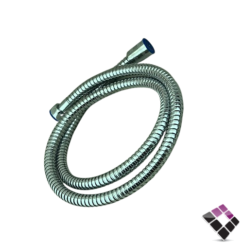 لي شطاف + سماعة استيل لون كروم Water way صيني 150 سم