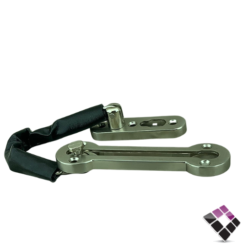 قفل باب بسلسلة JEWEL لون فضي رقم D-8199-SN