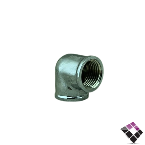 كوع عادي كروم ثقيل K&K الماني "1/2