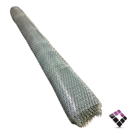 شبك تلييس حديد مجلفن عرض  120 سم طول 9 متر