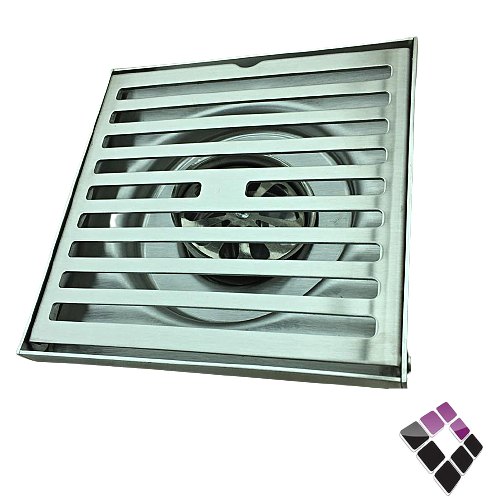 صفاية استيل مطري شبك متحرك + رداد LEONARDO ايطالى 15×15.