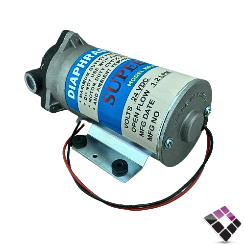 ماطور مضخة محطة تحلية + رذاذ Super Pro تايواني 24 فولت مقاس 125PSI رقم LF-30L