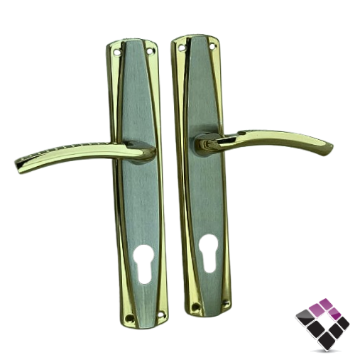 يد كالون سكاب SKAB تركي خفيف متحرك طويل لون ذهبي + فضي GAMZE رقم 413SN/GP