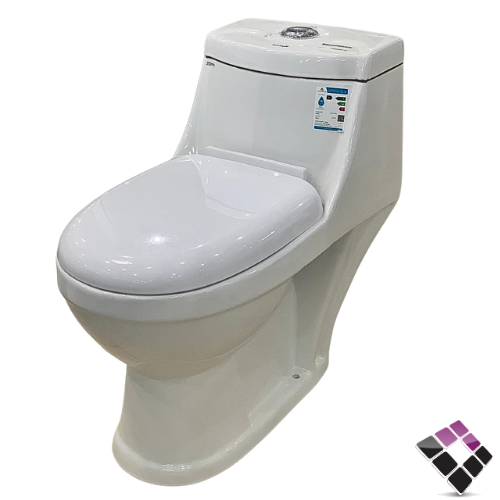 كرسي افرنجي OTTO صيني لون ابيض سيفون قصير رقم  مقاس 25 سم رقم OT6052