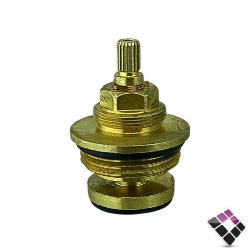 قلب محبس دفن ظرف Water way صيني نحاس مقاس 1"