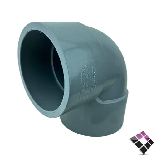 كوع زاوية بلاستيك رمادي ضغط 80 حار CPVC شانيل 3"