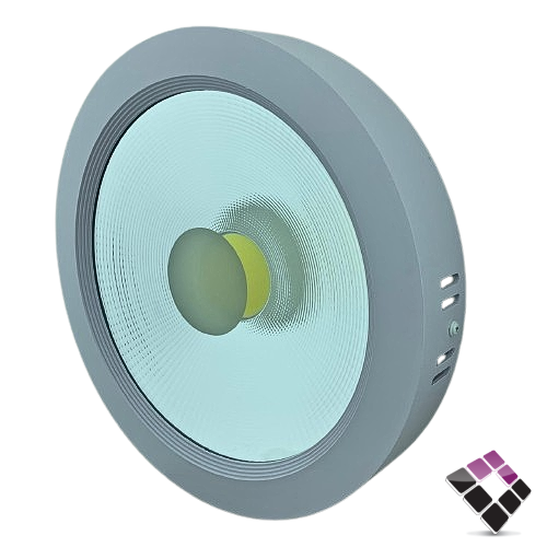 كشاف LED خارجي لطش عدسة COB كوب 12"×30 سم توفل TOEFL جرم أبيض إضاءة 6500K أبيض 40W