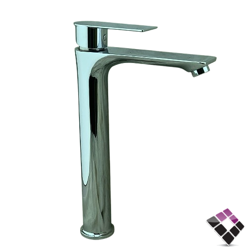 خلاط مغسلة اتمتك SCHMIDT/iMATRIX الماني مسكة مربعة لون كروم طويل 27 سم رقم 10008002