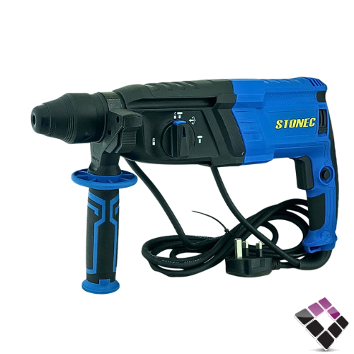 دريل هلتي ستونيك STONEC صيني 34 ملم 1100W + همر شاكوش + شنطة رقم 822-33