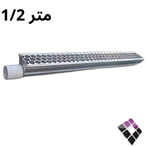 مجرى سيل خليه الومنيوم ربيتال 1/2متر مخرج 2"***