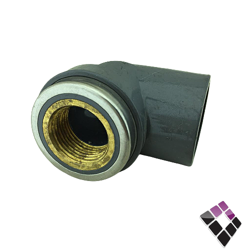 كوع سن نحاس داخلى ضغط 80 رمادي PVC بارد شانيل 1"×3/4"