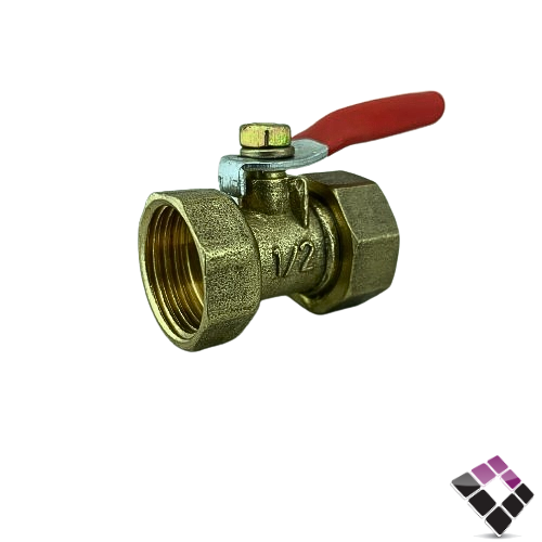 حنفية غاز يد أحمر صغير ORISA صيني نحاس كامل سنة داخلي 1/2" رقم 30085