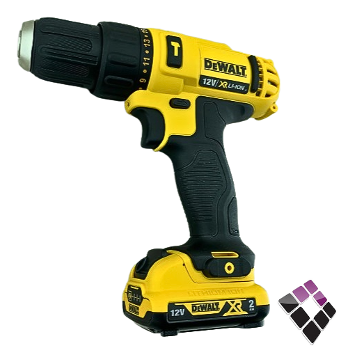 دريل بطارية DEWALT مقاس 10MM باور 12 فولت رقم DCD716D2B5