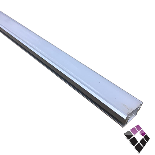 بروفايل استرب لي زينة المنيوم مخفي غاطس بشفة أرضي ثقيل STRIP FIXTURE سايكو SYCO مقاس 28mm×11×21.3mm طول 3 متر رقم SY-09