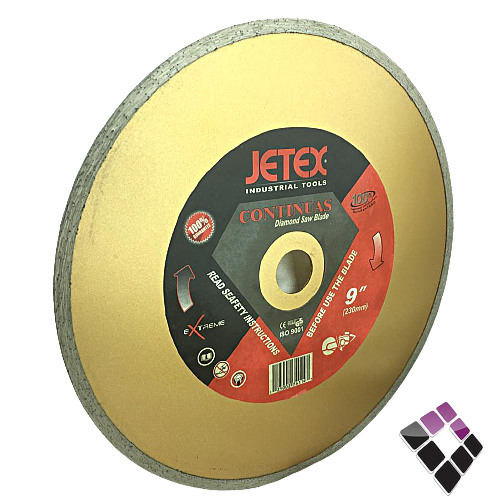 دسك صاروخ قص سيراميك + رخام JETEX جيتكس صيني ذهبي 230 ملم "9