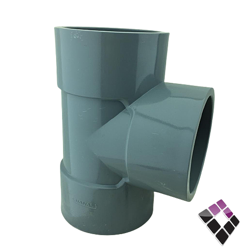 قسام بلاستك ضغط 80 رمادي CPVC حار شانيل 3"