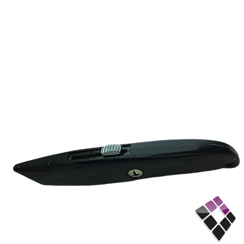 سكين  ( مشرط ) موكيت + كيبل سفتي اسود SAFETY UTILITY  KNIFE           ...رقم الصنف (751926)