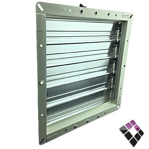 غطاء غالق مروحة شفط حديد لون بيج ريش المنيوم وينر كوري رقم 30 مقاس 40×40