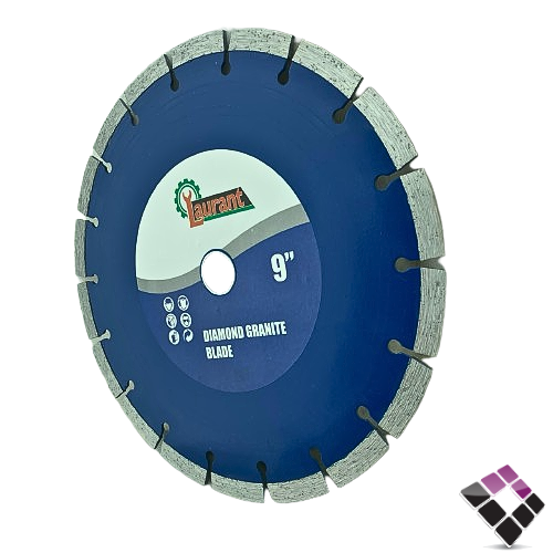 دسك صاروخ مقطع قص رخام GRANITE جرانيت LAURANT صيني أزرق 9"