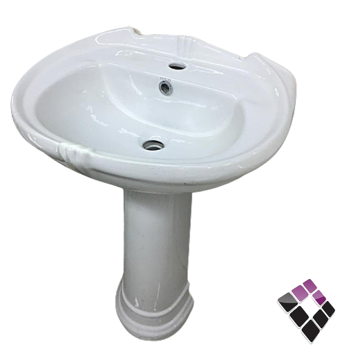 مغسلة هندي دائري ديكور SWING سوينج لون أبيض