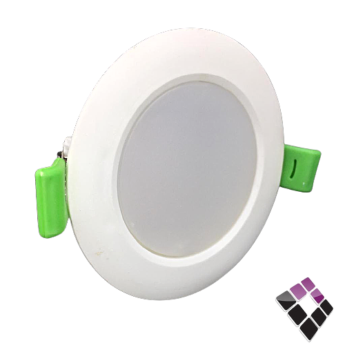 كشاف LED بنل داخلي 2"×7سم AL ADWAA الأضواء سعودي جرم ابيض ثابت إضاءة أبيض 5W