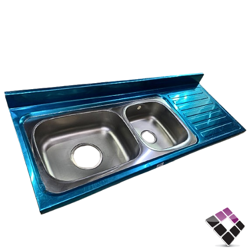 مجلى سعودي موديل كورى كوني CONI حوضين يسار رف يمين مع هراب 1.50م×60