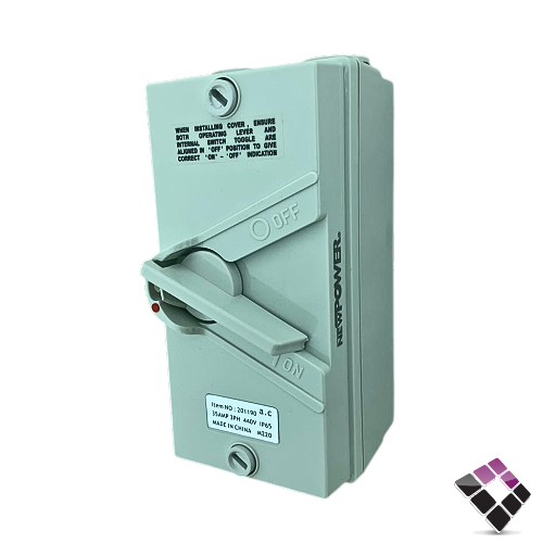 قاطع علبة بلاستيك NEW POWER صيني 3PH مقاس 35 أمبير رقم 201190