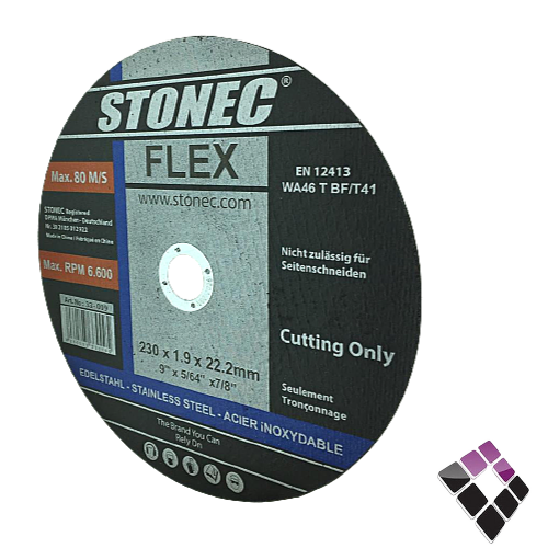 دسك صاروخ قص استيل  STONEC ستونيك صيني 9" رقم 009-33