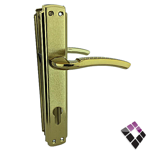 يد كالون CASTLE صنع في جورجيا أوربي لون ذهبي كامل رقم 2-1978