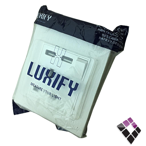 فيش مع مفتاح 13 أمبير + USB مخرجين LUXIFY صيني لون لؤلؤي رقم 25000034