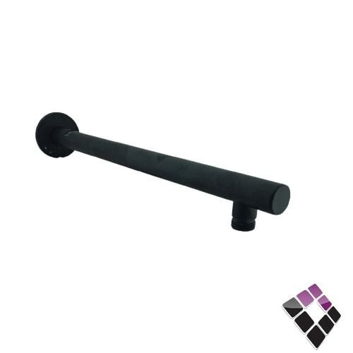 ماسورة دائرية لون أسود لطاسة خلاط الدش الدفن المخفي جداري BRONZO صيني 40 سم