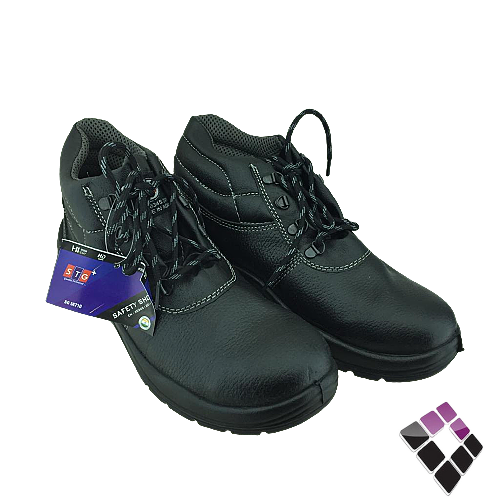 جزمة جلد بخيط طويل سفتي سلامة STG هندي رقم SG58710 مقاس 43