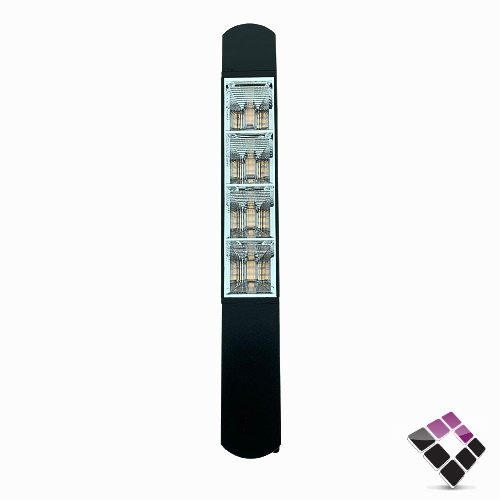 ترك لايت لينير LED مجرى متحرك NEW POWER جرم أسود إضاءة 4000K كريمي شفاف 10W*25CM رقم 103086