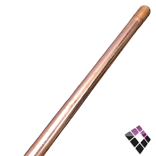 سيخ عمود مطلي نحاس أرضي كوند هندي 1.5متر ×20 ملي